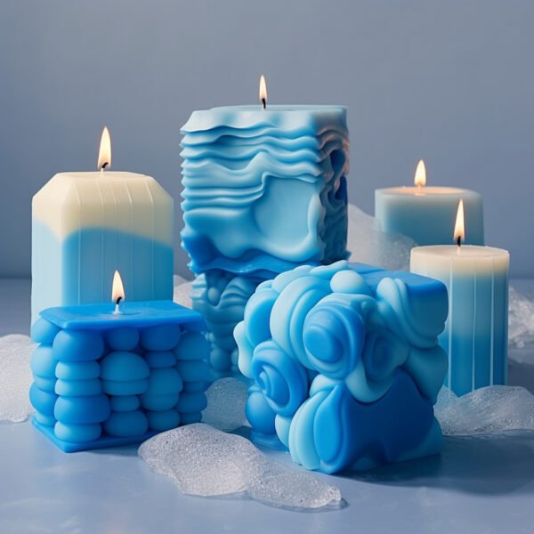 Hreecy Aroma Decorative Creativity Custom Shape Scented Candle for Home Decor