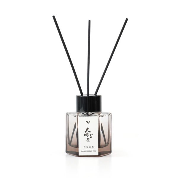 Clear Glass Bottles Tea Home Perfume Fragrance Custom Label 50ml Reed Diffuser
