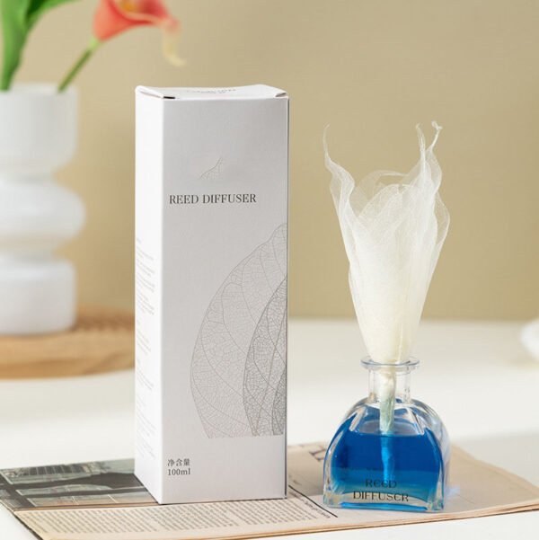 Hreecy luxury Glass Bottles Colorful Home Perfume Fragrance 100ml Reed Diffuser for Hotel - Image 4