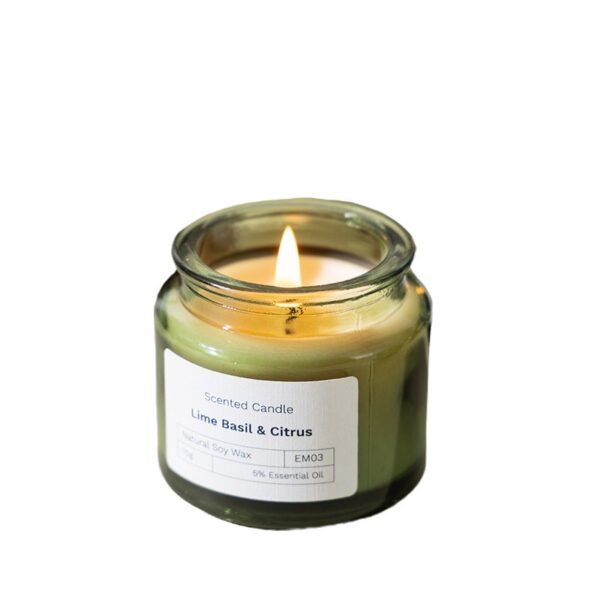 hreecy forest green jar scented candle (4)