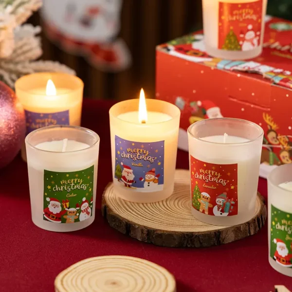 hreecy 6 pack glass scented candle gift Christmas (2)
